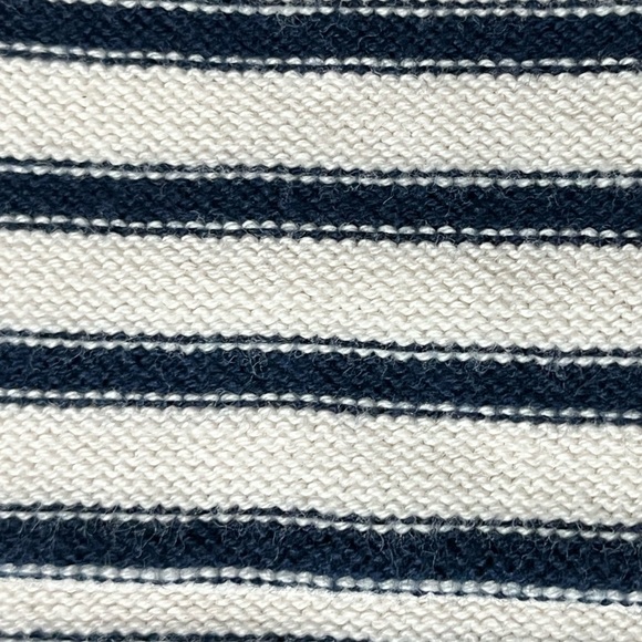 Roxy Black & White Striped V-Neck Hoodie Pullover Top Women’s L - Picture 10 of 10